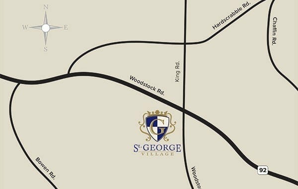 St George Village Map