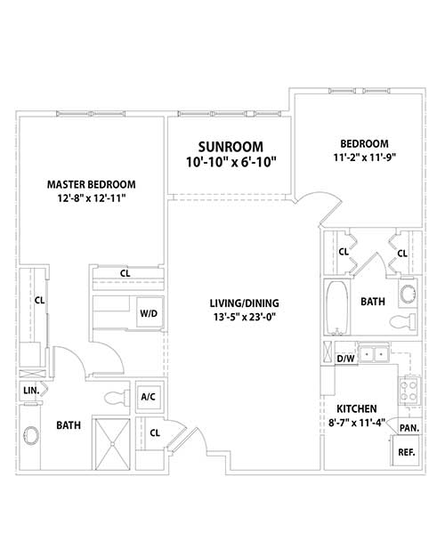 Kensington With Sunroom Floor Plan